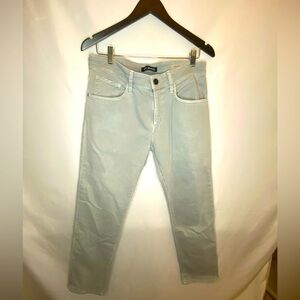 Mavi Jeans men's size 32/30 light grey Marcus slim straight leg